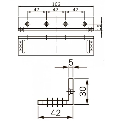 L-кронштейн для EMC 400 AH