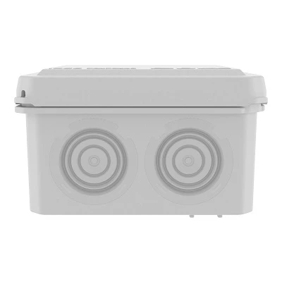 Коробка ответвительная с 8+2 кабельными вводами д.20/20мм, IP55,70х70х40мм (53770)