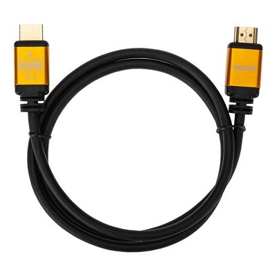 Кабель HDMI - HDMI 2.1, длина 2м, Gold (17-6004)