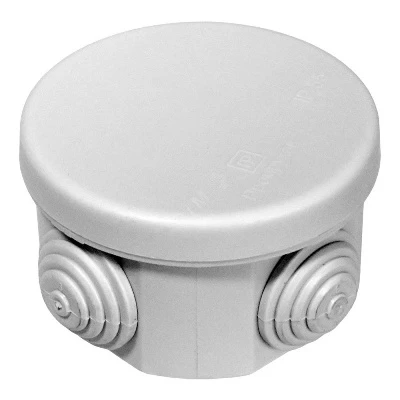 Коробка распределительная 40-0100 для о/п безгалогенная (HF) 65х40 (200шт/кор) (40-0100)