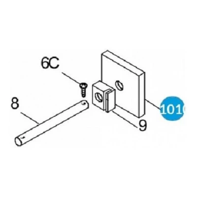 Крепление вала CAT-I (119RIX018)