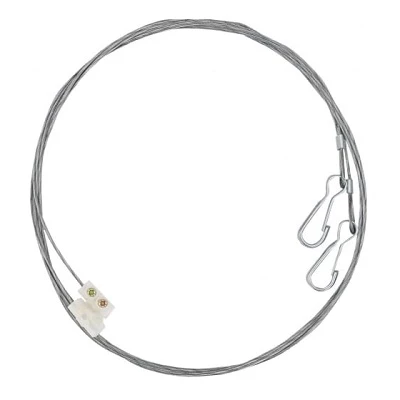 Комплект крепления Топаз к потолку (трос 1м)