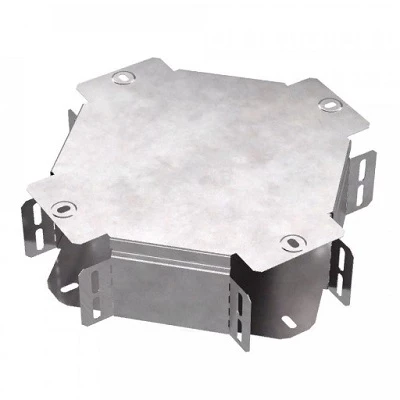 Х-образный ответвитель с крышкой Стандарт 100х80 (PR16.0457)