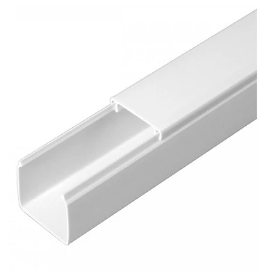 Кабель-канал белый 2-й замок в п/э 25х25 мм (32 м/уп) (PR03.0051)