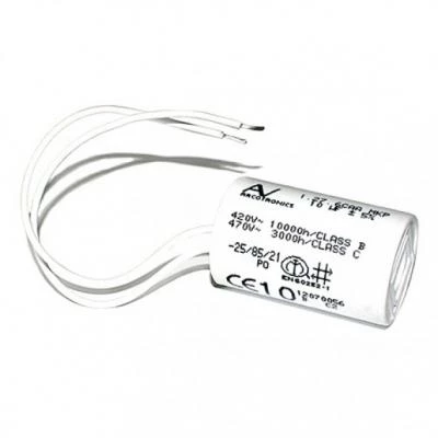 Конденсатор 10мкФ с гибкими выводами ATI (119RIR295)