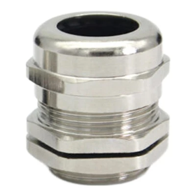 Гермоввод 15-22 мм никелированная латунь