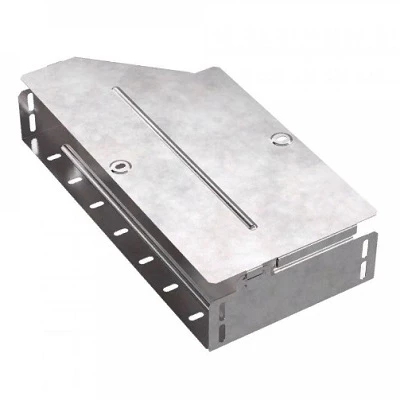 Переходник правый с крышкой Стандарт 400х300х80 (PR16.0716)