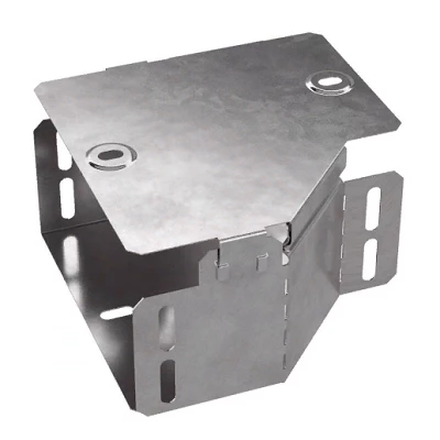 Переходник левый с крышкой Стандарт 150х100х80 (PR16.0487)