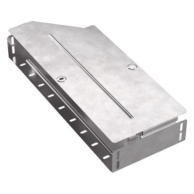 Переходник правый с крышкой Стандарт 500х400х80 (PR16.0728)