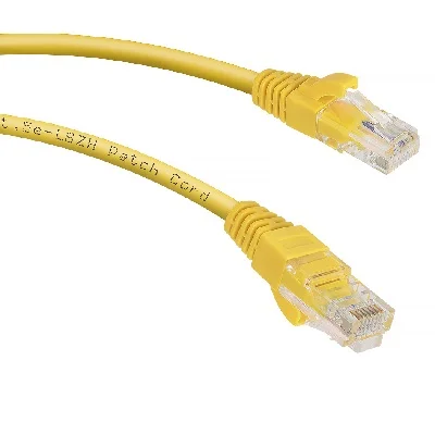 PC-UTP-RJ45-Cat.5e-2m-YL-LSZH