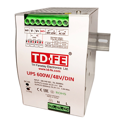UPS 600W/48V/DIN