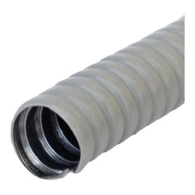 Металлорукав в ПВХ изоляции серый Р3-ЦП-НГ-75 (8м/уп) (PR04.0479)
