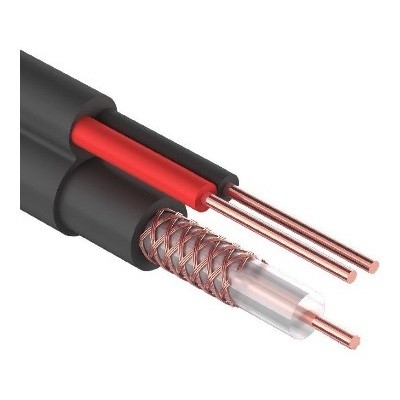 Кабель ККСВ-П+2х0,5 мм, , черный (01-4004)