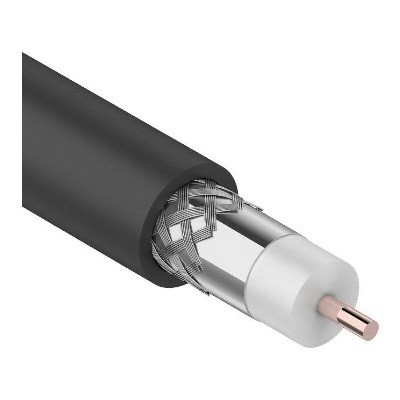 Кабель RG-11U (75 Ом) 305м черный (01-3002)