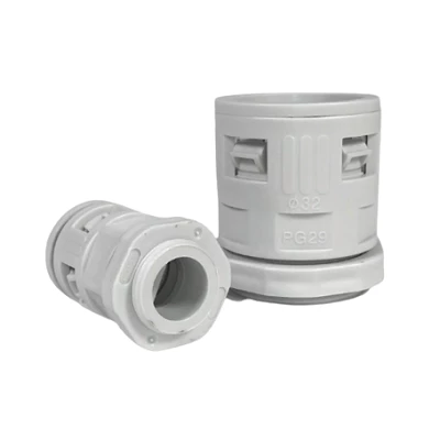 Муфта вводная для гофрированных труб серая ВМ-ГТ-32 (PR08.3271)