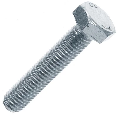 Болт с шестигранной головкой оцинкованный М10х120 (DIN 933) (50 шт/уп) (PR08.5197)