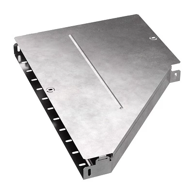 Переходник левый с крышкой Стандарт 600х300х50 (PR16.0700)