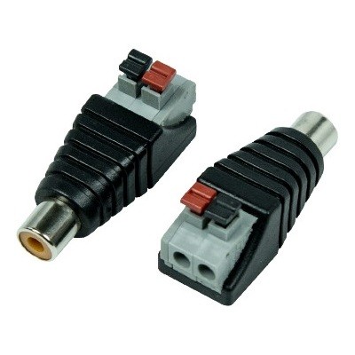 Разъем гнездо RCA с быстрозажимной колодкой (14-0414-2)