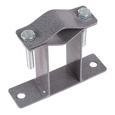 Кронштейн для мачт плоский П-образный, 10см (34-0594)