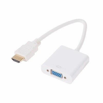Переходник штекер HDMI - гнездо VGA, провод (17-6835)