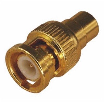 Переход штекер BNC-гнездо RCA GOLD (05-3202-1)