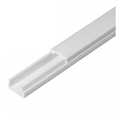 Кабель-канал белый 2-й замок в п/э 20х10 мм (96 м/уп) (PR03.0049)