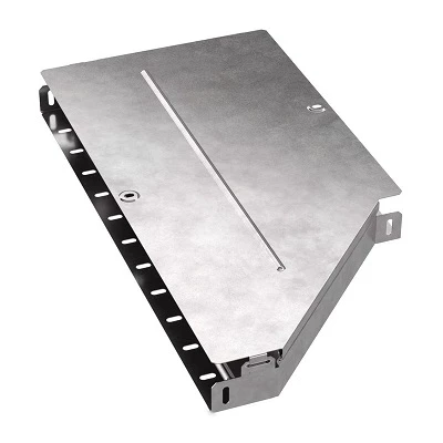 Переходник левый с крышкой Стандарт 600х400х50 (PR16.0703)