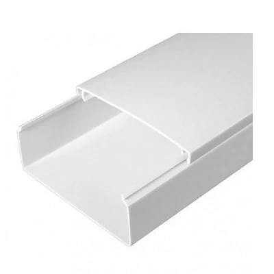 Кабель-канал белый 2-й замок в п/э 100х40 мм (24м/уп) (PR.0510041)