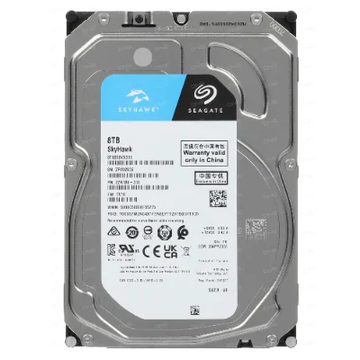 Жесткий диск 8ТБ Seagate Skyhawk ST8000VX010