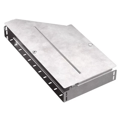 Переходник правый с крышкой Стандарт 600х400х80 (PR16.0734)