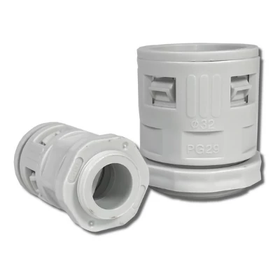 Муфта вводная для гофрированных труб серая ВМ-ГТ-20 (PR08.3269)