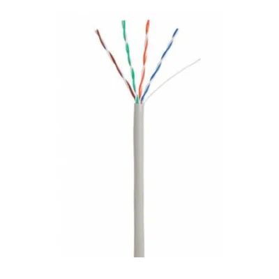 Кабель NETLAN U/UTP 4 пары, Кат.5e (Класс D) Внутренний (EC-UU004-5E-PVC-GY-1) 100м