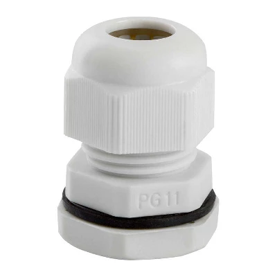 Кабельный ввод PG-11 (5-10 мм) серый (07-8011)
