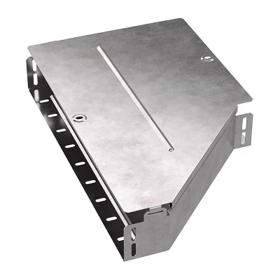 Переходник левый с крышкой Стандарт 500х300х80 (PR16.0695)