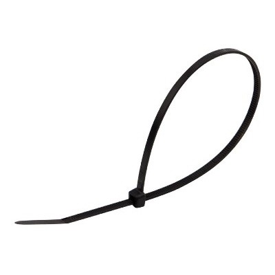 Стяжка кабельная нейлоновая 250x3,6мм, черная (100 шт/уп) (07-0251)
