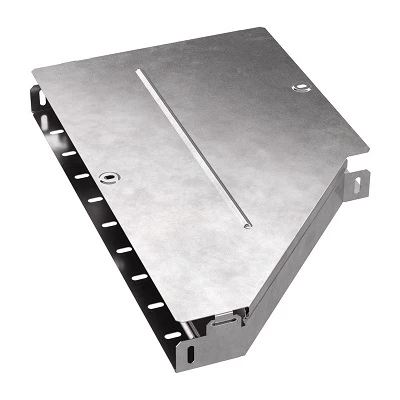 Переходник левый с крышкой Стандарт 500х300х50 (PR16.0694)